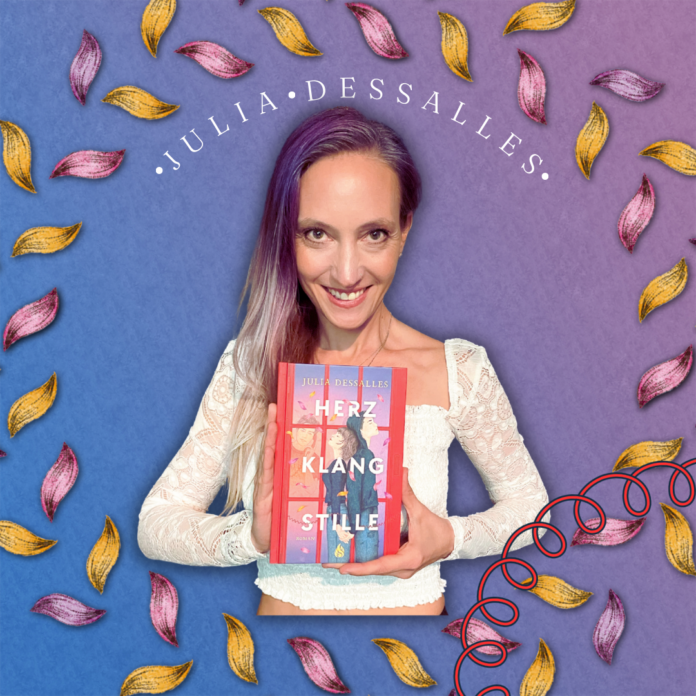 Autorin Julia Dessalles präsentiert ihr neues Buch Herzklangstille
